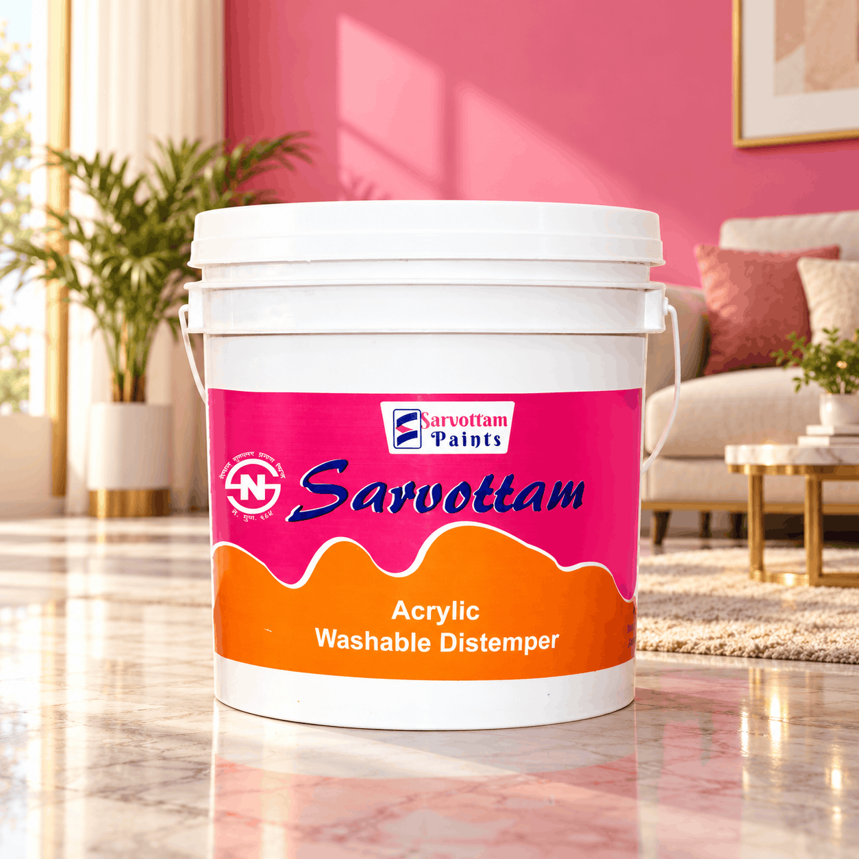 Acrylic Washable Distemper